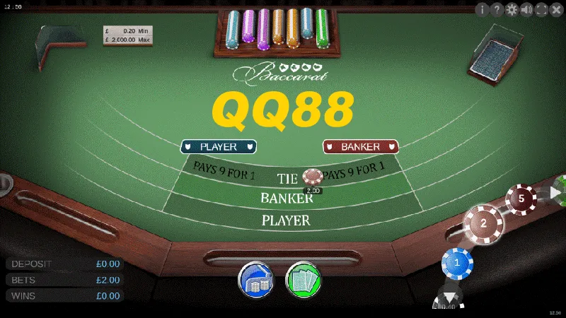 Khi nào nên cược Tie trong Baccarat? Chuyên gia QQ88 trả lời 1 Cược Tie trong Baccarat có xác suất thắng thấp nhưng tỷ lệ trả thưởng rất hấp dẫn